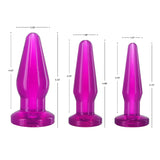 Fill-er-Up Butt Plug Kit - Purple