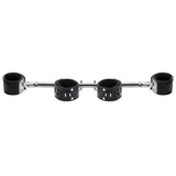 Adjustable Swiveling Spreader Bar with Leather Cuffs