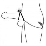 Voyager 1 Vibrating Cock Ring and Anal Plug