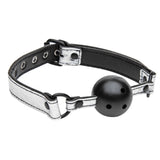 Platinum Bound Gagged Breathable Ball Gag