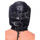 Bondage Hood with Breathable Ball Gag