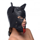 Strict Leather Puppy Hood with Bendable Ears