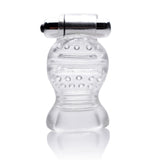 Clear Vibrating Penis Head Teaser