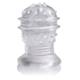 Clear Vibrating Penis Head Teaser