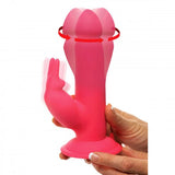 Head Spin Pink Dancing Silicone Rabbit Vibe
