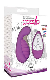 Whirl 4x Silicone Remote Vibe - Purple