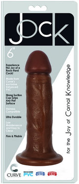 JOCK 6 Inch Dong Brown