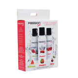 Passion Licks 3 Piece Flavored Lube Set