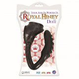 The Duke Cock and Ball Ring with Anal Plug -Black