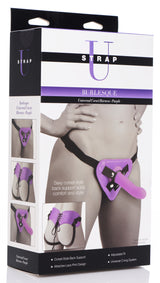 Burlesque Universal Corset Harness - Purple