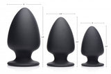 Squeezable Silicone Anal Plug - Medium