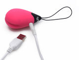 10X Silicone Vibrating Egg - Pink
