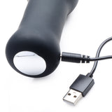 Deluxe Voodoo Beads 10X Silicone Anal Beads Vibrator