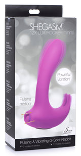 12X Lux Rocker Pulsing and Vibrating G-Spot Rabbit