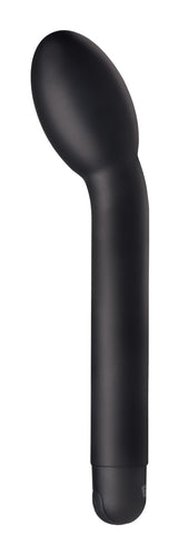 10X Silicone G-Spot Vibrator - Black