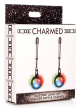 Silicone Light Up Tweezer Nipple Clamps