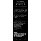 Jizz Unscented Water-Based Lube - 34oz