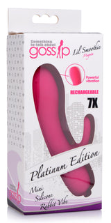 7X Lil Smoothie Mini Silicone Rabbit Vibe - Magenta