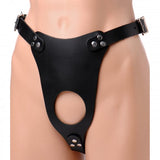 Strict Leather Huge Dildo Strap-on Harness