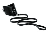 Isabella Sinclaire Leather Posture Collar with Leash