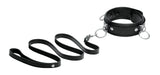 Isabella Sinclaire 3 Ring Leather Collar with Leash