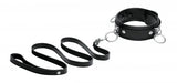 Isabella Sinclaire 3 Ring Leather Collar with Leash