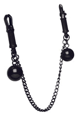 Isabella Sinclaire Clamps with Ball Weights and Chain
