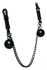 Isabella Sinclaire Clamps with Ball Weights and Chain