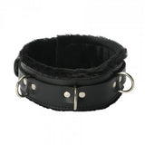 Strict Leather Premium Fur Lined Locking Collar- XL