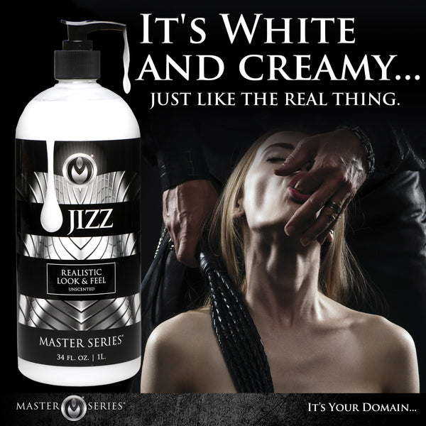 Jizz Unscented Water-Based Lube - 34oz-1