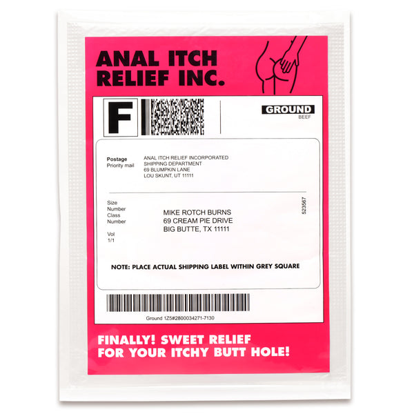 Anal Itch Relief Joke Gift-0