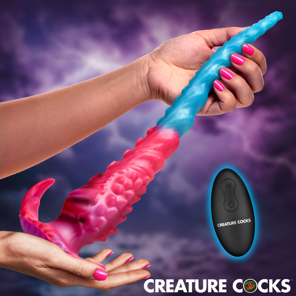 Vibropus Vibrating Silicone Dildo-0