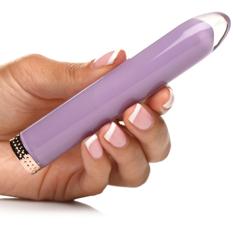Vibra-Glass 10X Mini Vibe Lilac-0