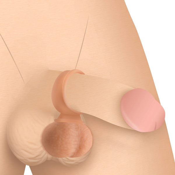 28X Vibrating Realistic Balls with Remote - 35mm-0