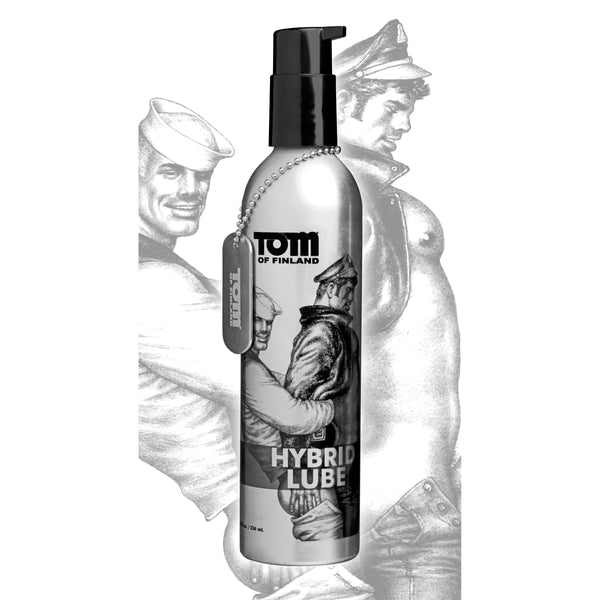 Tom of Finland Hybrid Lube- 8 oz-0