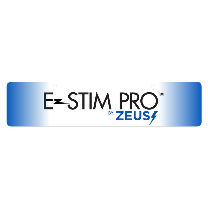 Zeus E-Stim Pro Display Sign-0