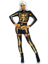 2 PC Golden Skeleton, includes
