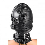 Total Lockdown Leather Hood - MediumLarge