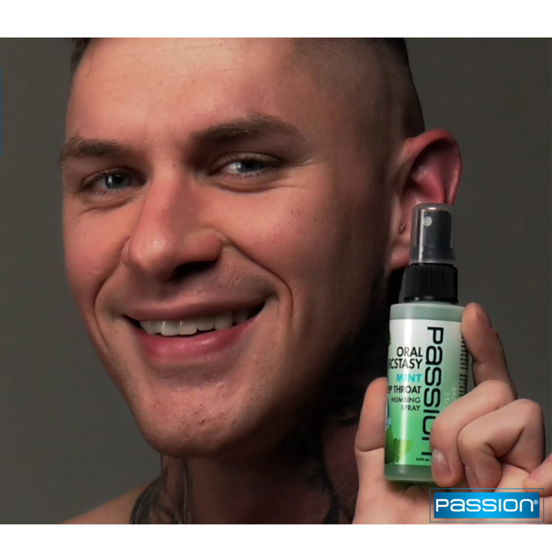 Passion Oral Ecstasy Throat Desensitizing Spray - 2 oz
