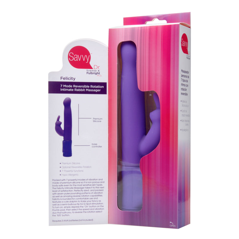 Savvy by Dr Yvonne Fulbright Felicity 7 Mode Reversible Rabbit