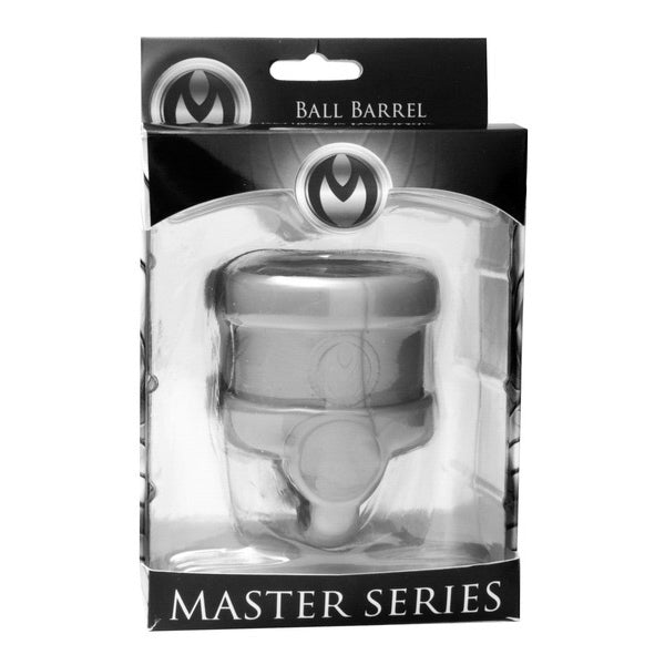 Ball Barrel Divided Scrotum Stretcher