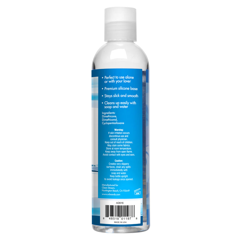 CleanStream 100 Percent Silicone Anal Lubricant - 8 oz
