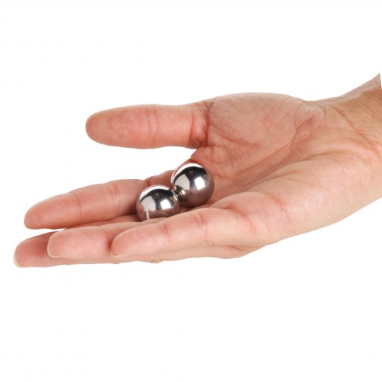 Stainless Steel Benwa Kegel Balls with Pouch