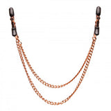 Copper Double Chain Nipple Clamps