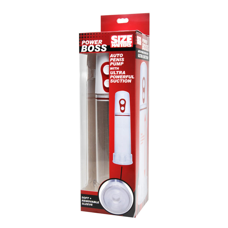 Power Boss Auto Penis Pump with Ultra Powerful Suction