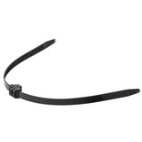 Black Zip Tie Police Cuffs- 10 Pack
