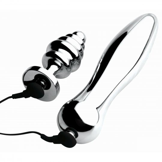 Zeus Deluxe Series Voltaic for Her Stainless Steel Female E-stim Kit