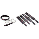 Heart Ache 5 Piece Heart Accented Bondage Set