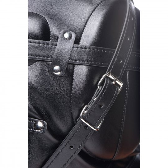 Bondage Hood with Breathable Ball Gag