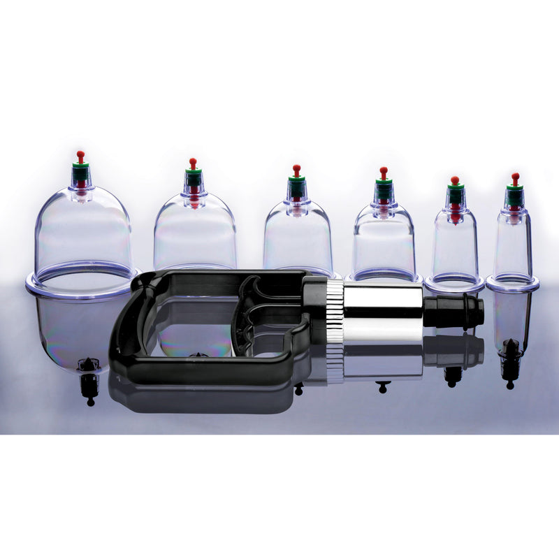 Sukshen 6 Piece Cupping Set with Acu-Points